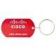 Red Cisco Dog Tag